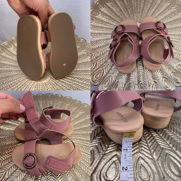 Faux-Leather Clog Sandals for
Toddler Girl SIZE 6 - Picture 15 of 17